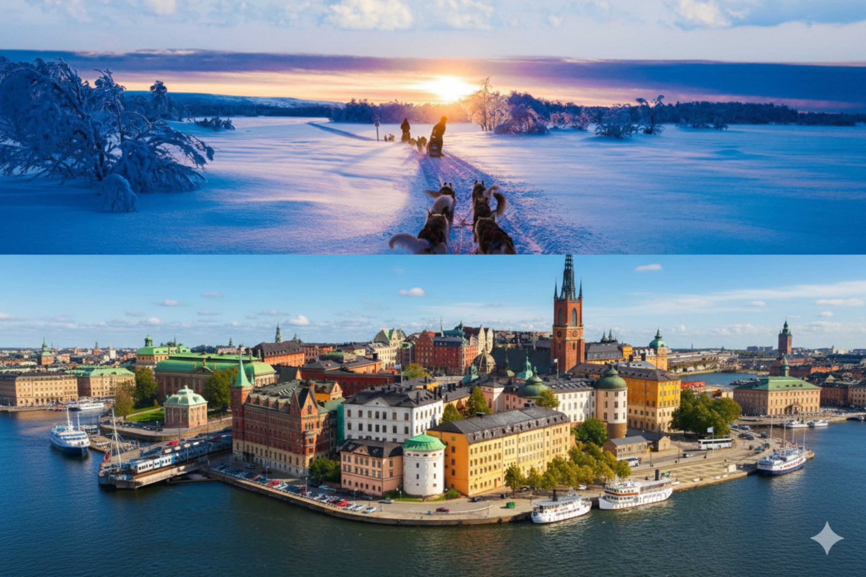 Foto lapland stockholm onder elkaar